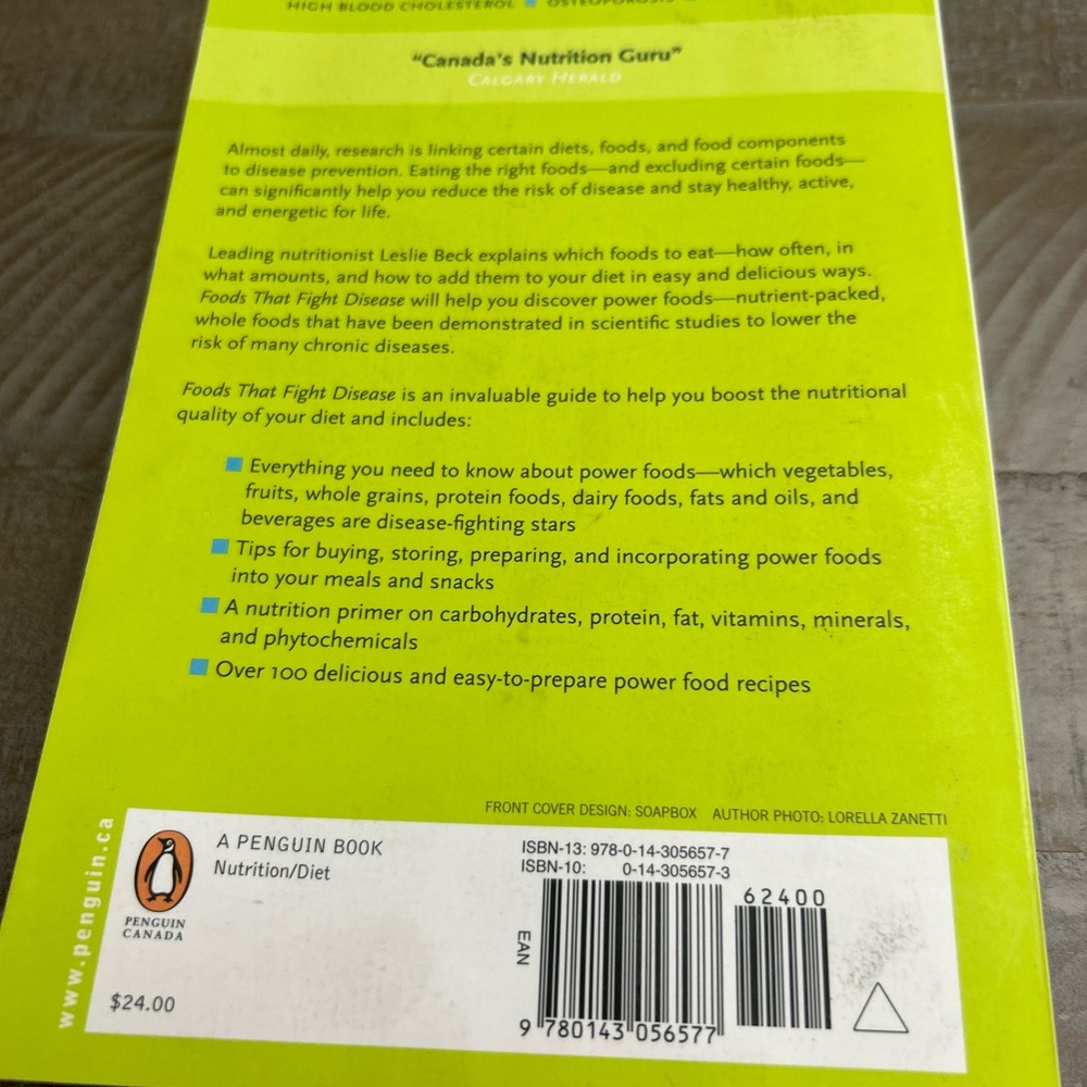 Original Penguin Yellow Nutrition Guide
